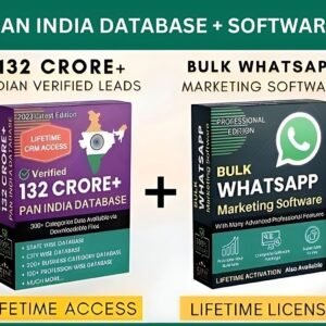 100CR+ PAN INDIA DATABASE + WhatsApp Bulk Sender Software